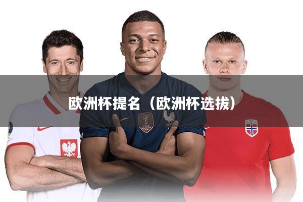 欧洲杯提名（欧洲杯选拔）